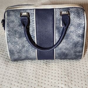 Blue/Dark Blue Handbag